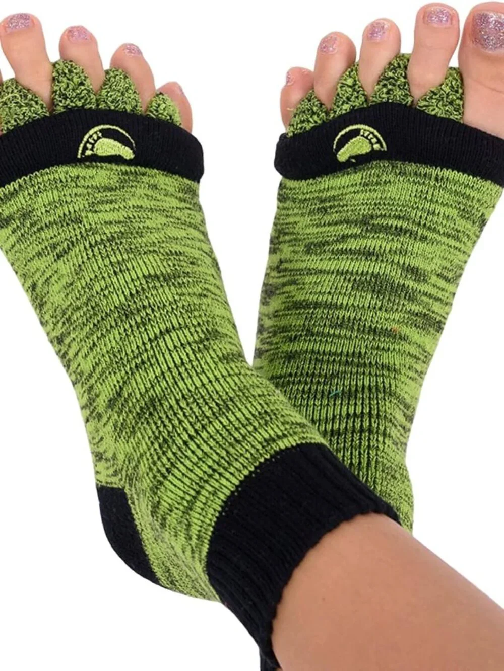 Foot Alignment Socks with Toe Separators for Men or Women